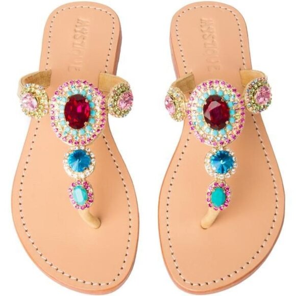 Mystique Ibiza Sandals Multi - NEW - Picture 3 of 9